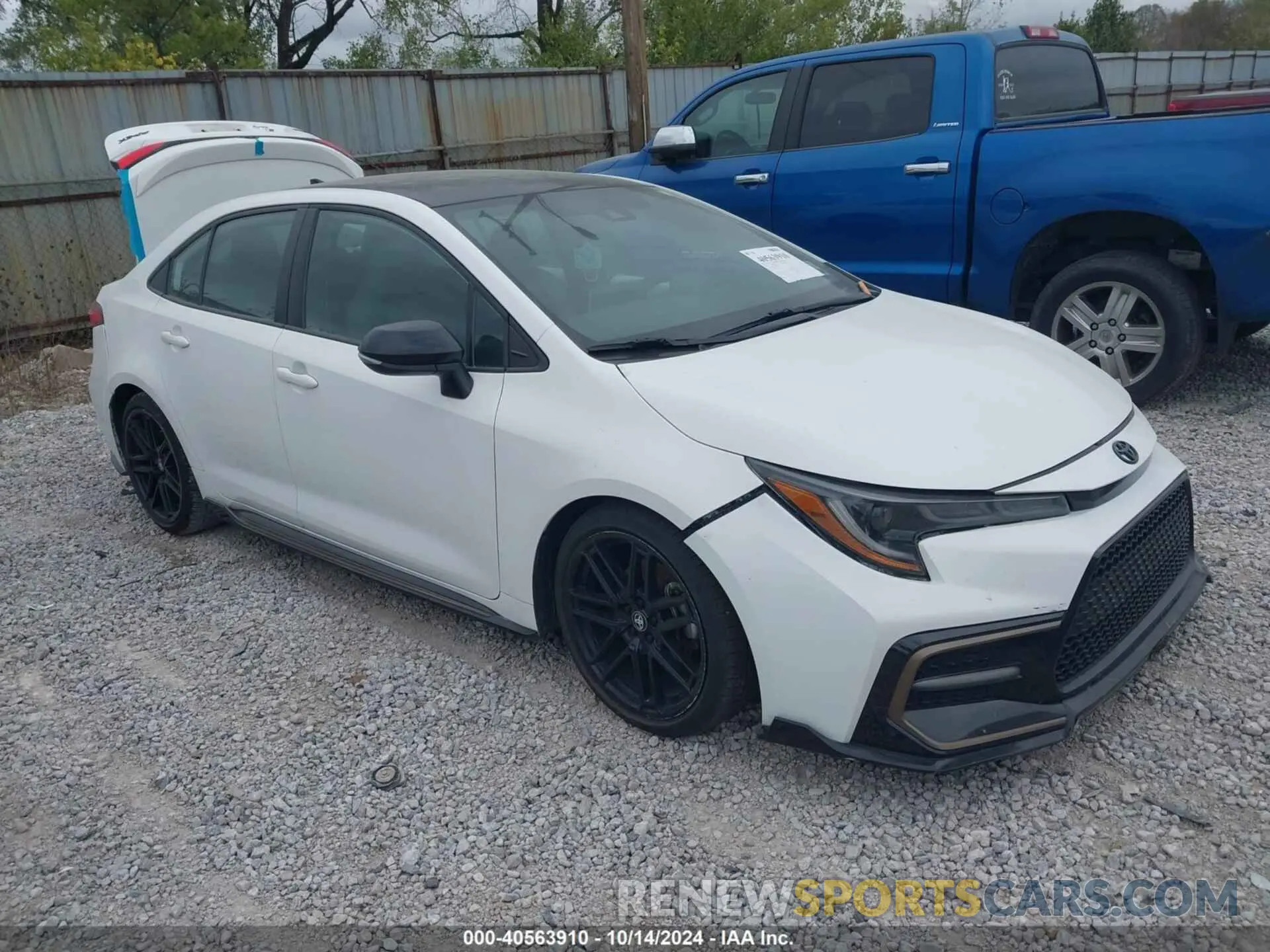 1 Photograph of a damaged car 5YFS4MCE6MP068603 TOYOTA COROLLA 2021
