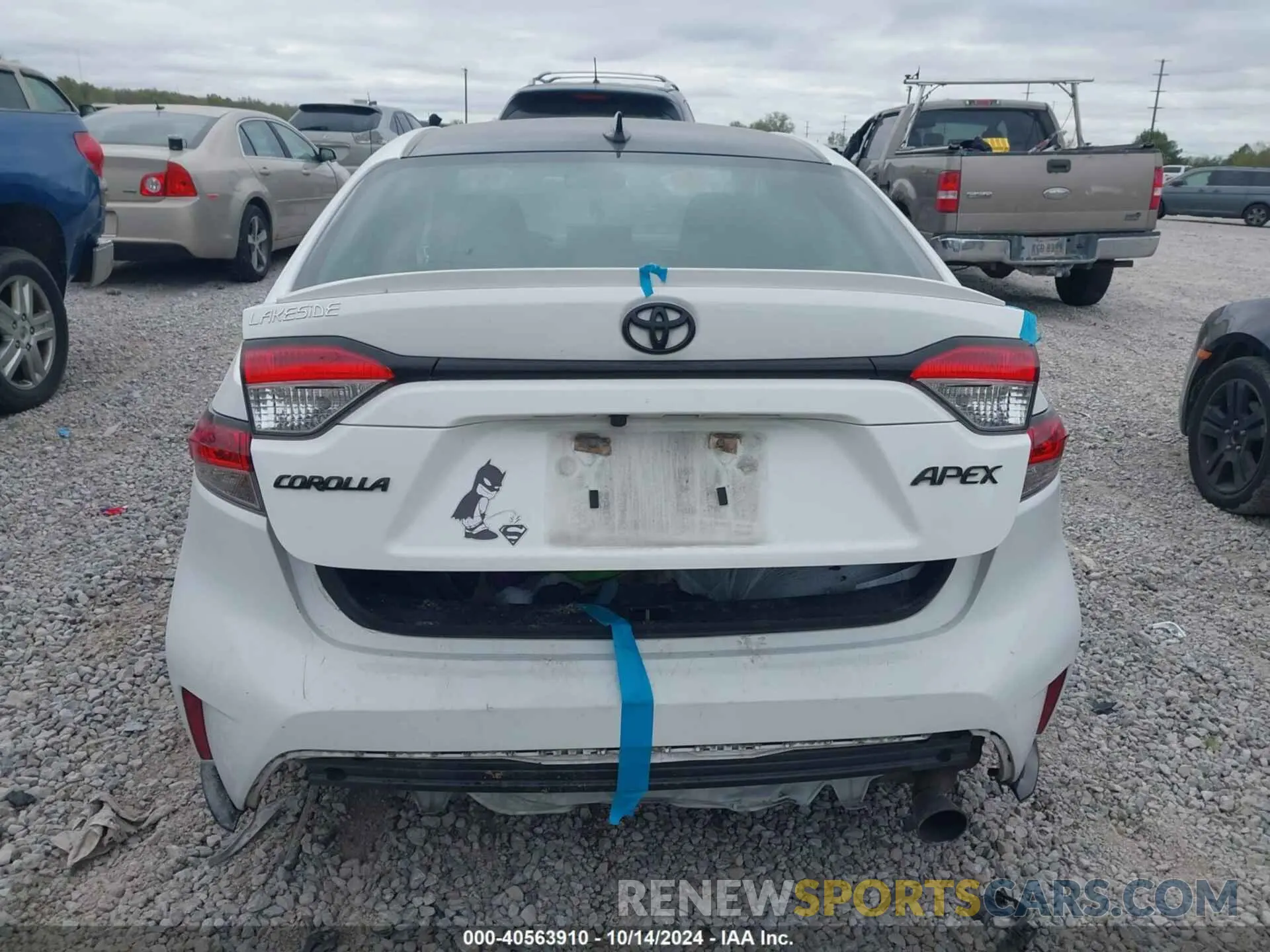 16 Photograph of a damaged car 5YFS4MCE6MP068603 TOYOTA COROLLA 2021