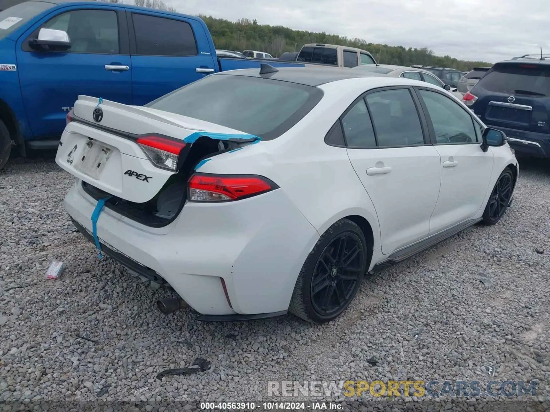 4 Photograph of a damaged car 5YFS4MCE6MP068603 TOYOTA COROLLA 2021