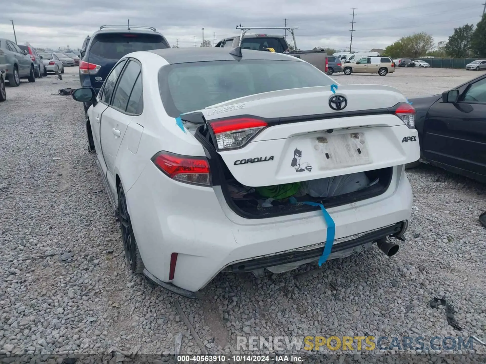 6 Photograph of a damaged car 5YFS4MCE6MP068603 TOYOTA COROLLA 2021
