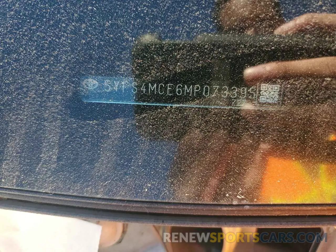 13 Photograph of a damaged car 5YFS4MCE6MP073395 TOYOTA COROLLA 2021