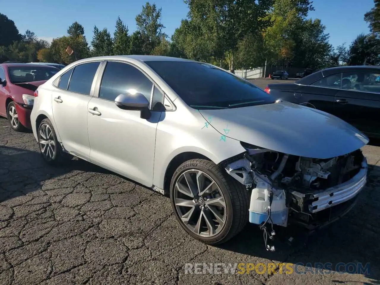 4 Photograph of a damaged car 5YFS4MCE6MP073395 TOYOTA COROLLA 2021