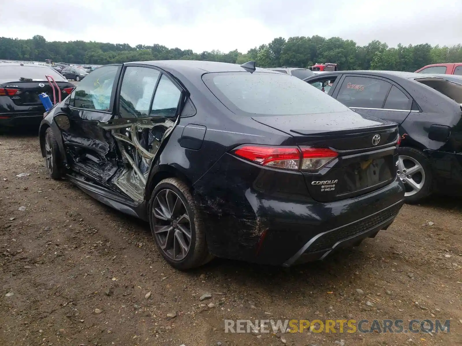 3 Photograph of a damaged car 5YFS4MCE6MP075065 TOYOTA COROLLA 2021