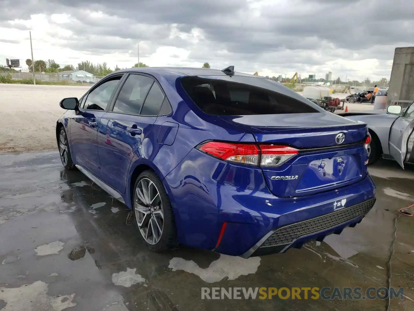 3 Photograph of a damaged car 5YFS4MCE6MP075910 TOYOTA COROLLA 2021