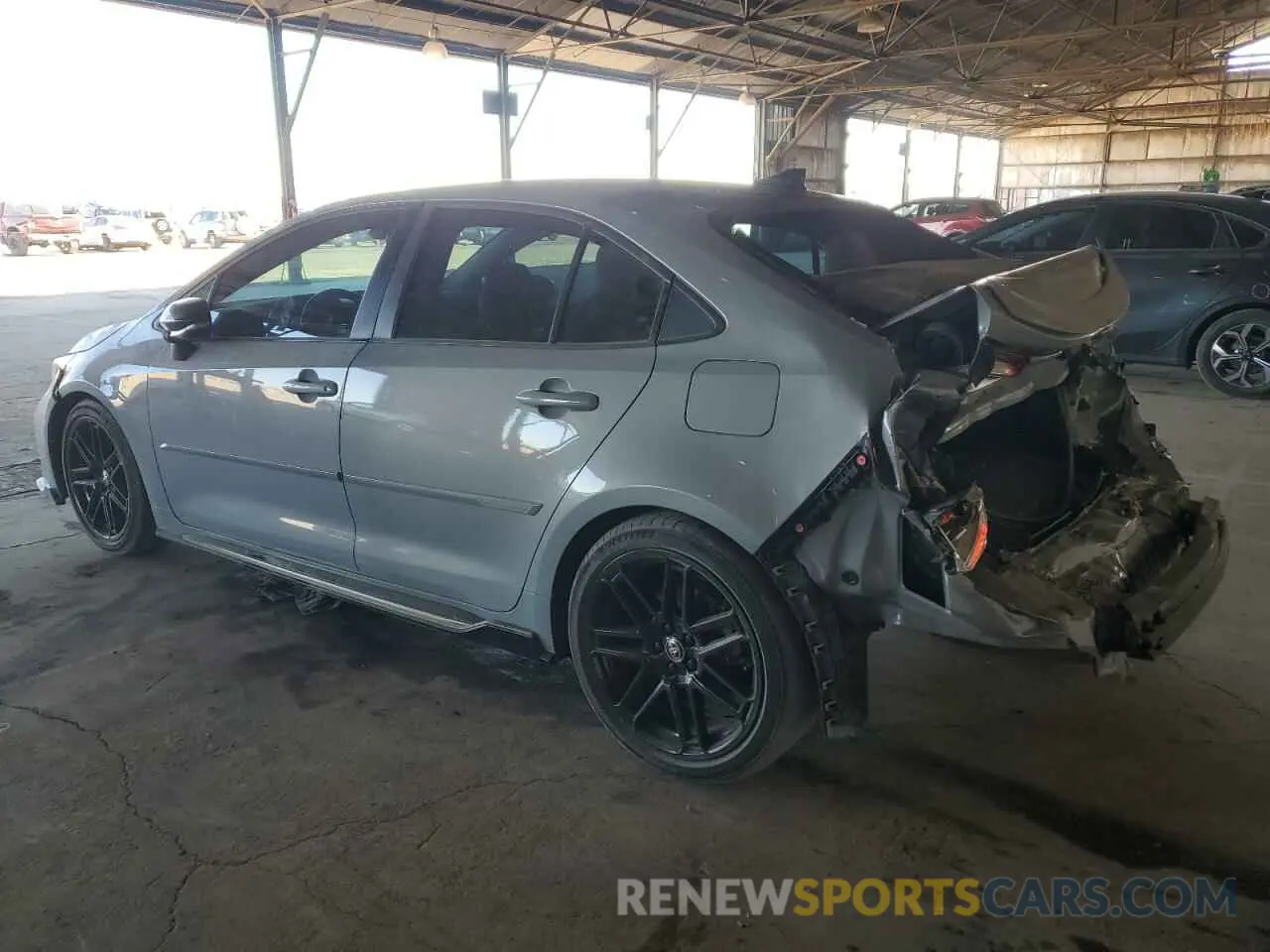 2 Photograph of a damaged car 5YFS4MCE6MP085921 TOYOTA COROLLA 2021