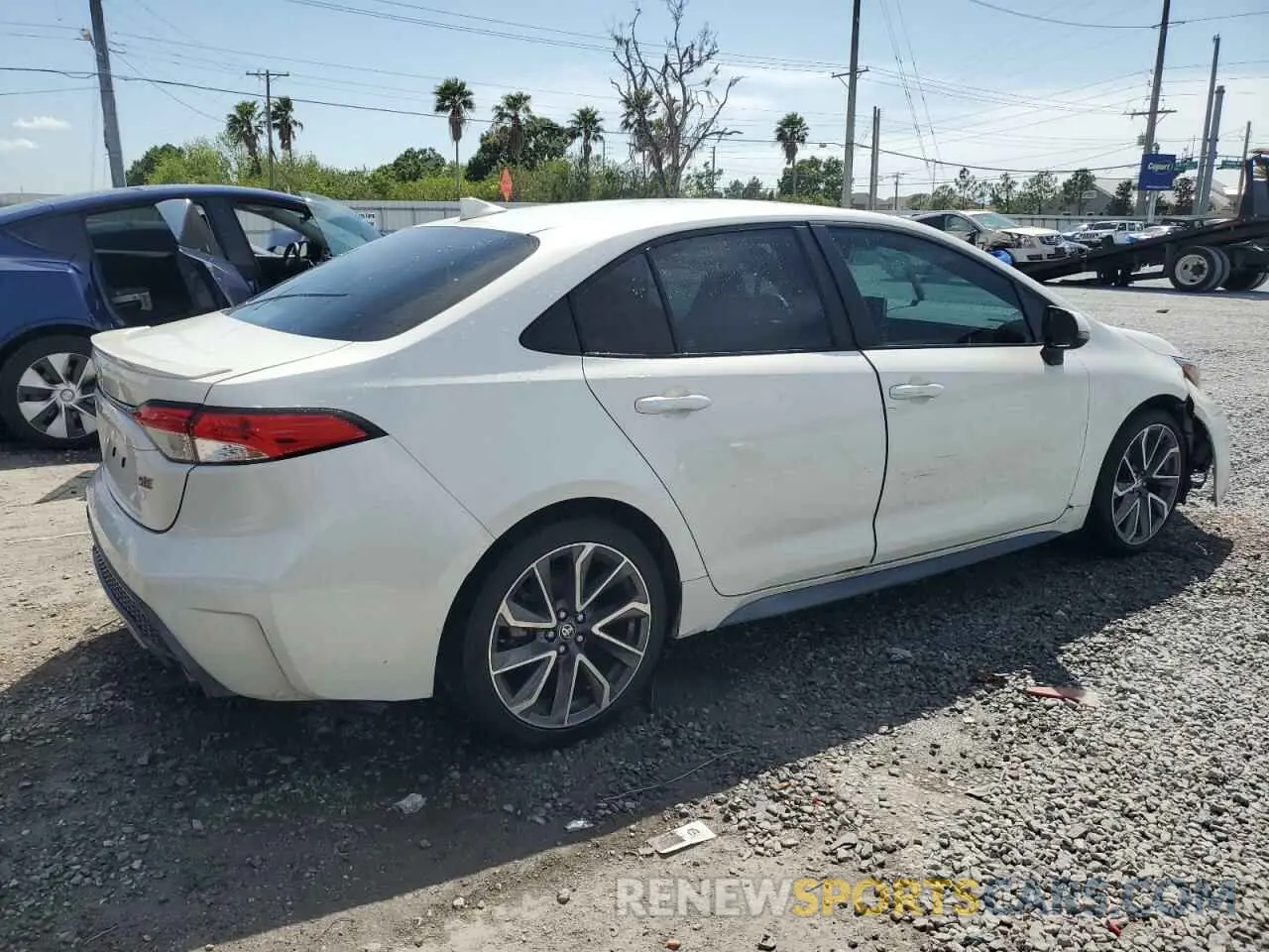 3 Photograph of a damaged car 5YFS4MCE6MP092805 TOYOTA COROLLA 2021
