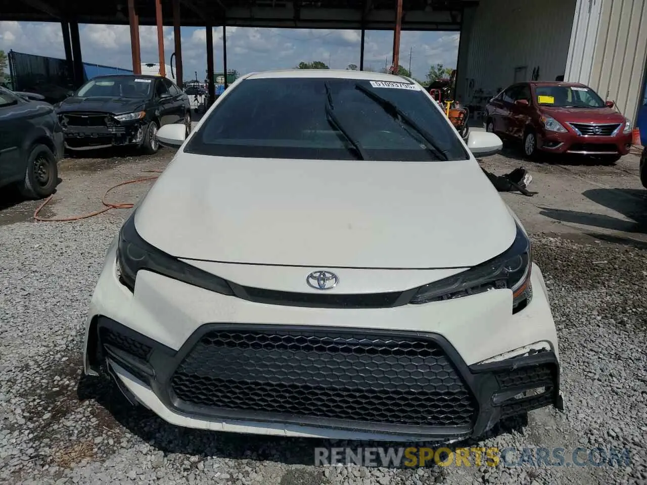 5 Photograph of a damaged car 5YFS4MCE6MP092805 TOYOTA COROLLA 2021
