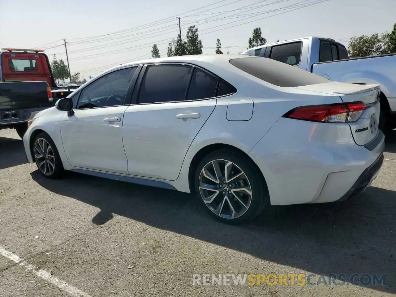 2 Photograph of a damaged car 5YFS4MCE6MP093520 TOYOTA COROLLA 2021