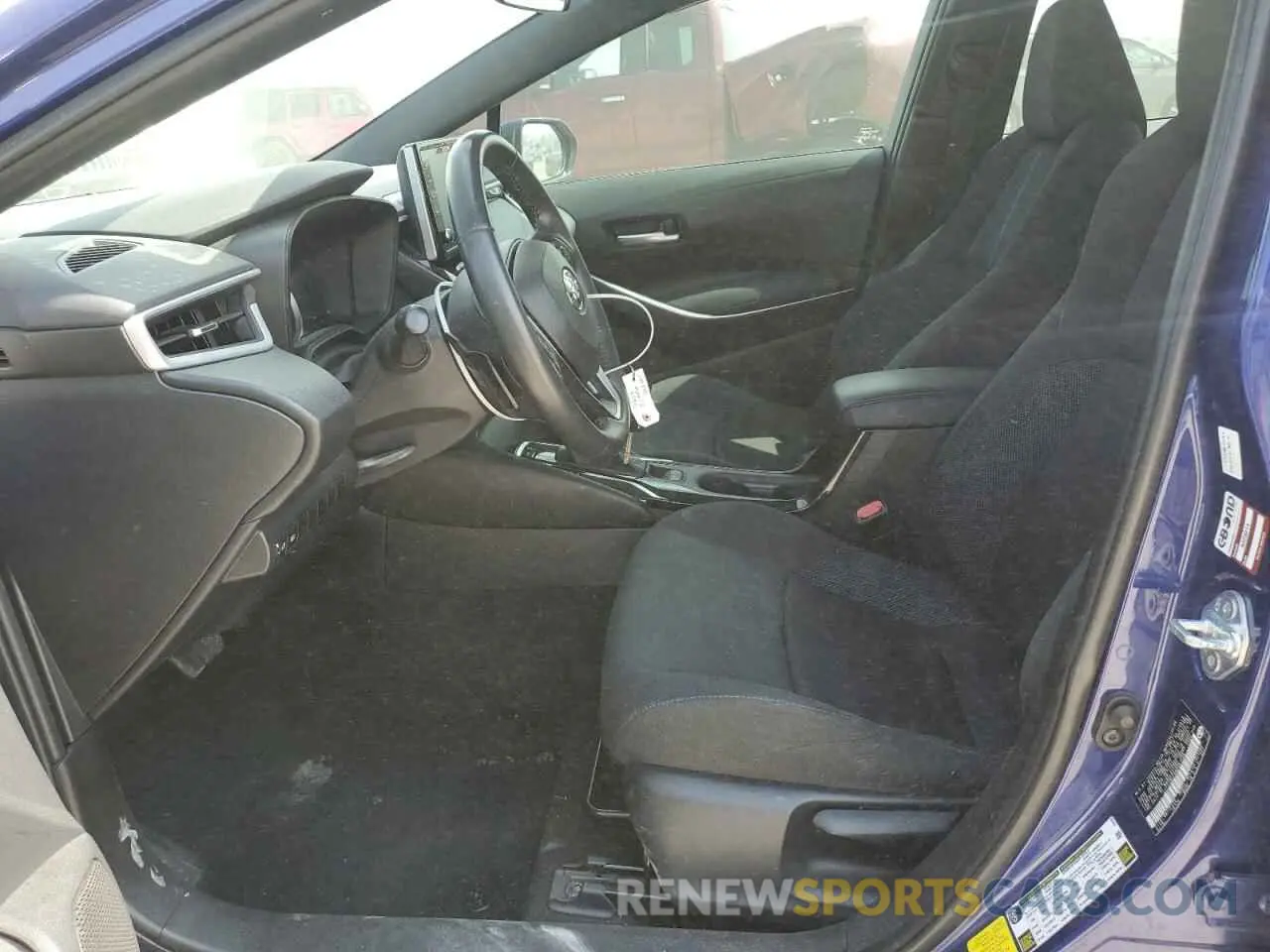7 Photograph of a damaged car 5YFS4MCE6MP093596 TOYOTA COROLLA 2021