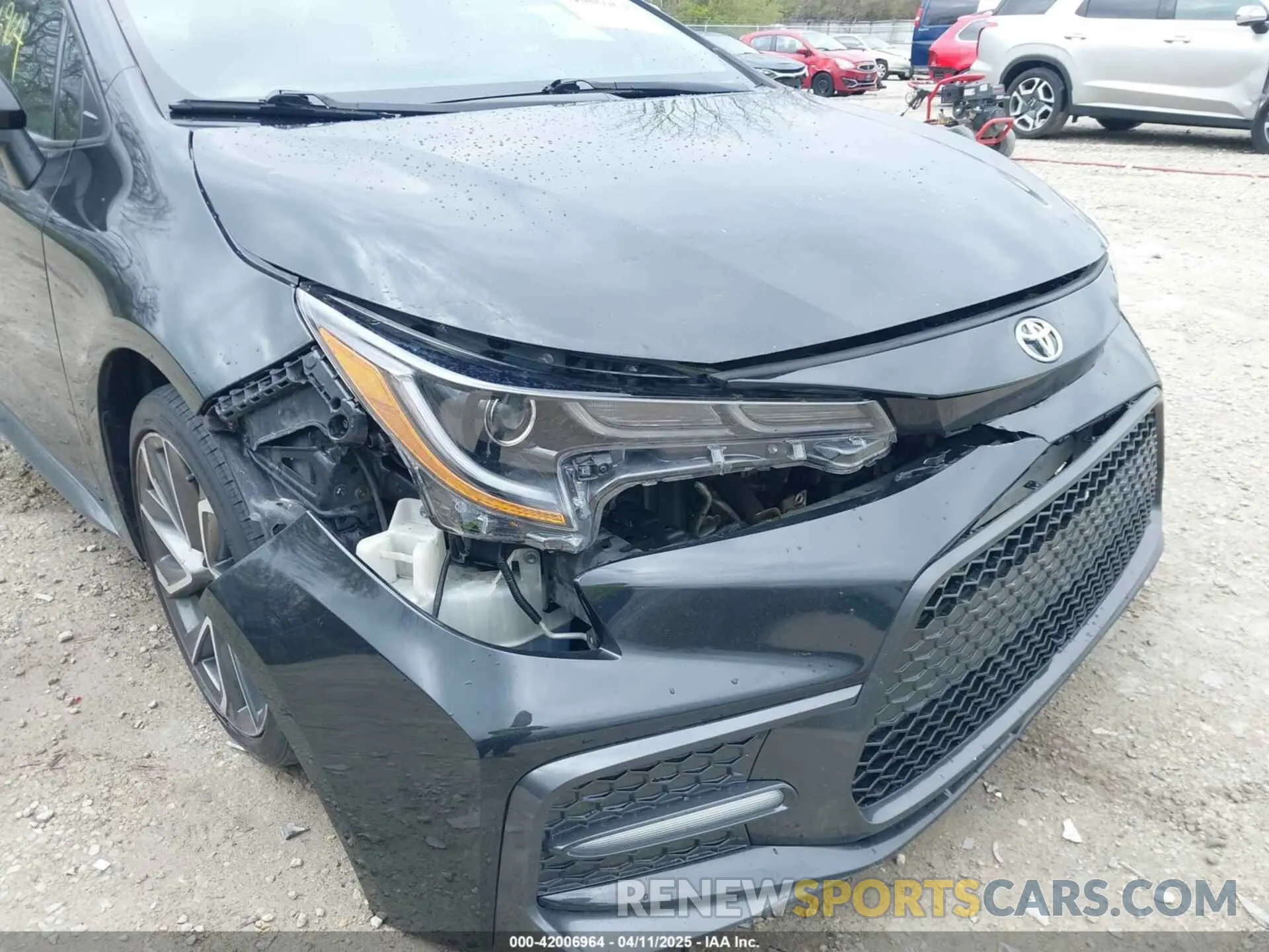 6 Photograph of a damaged car 5YFS4MCE7MP057741 TOYOTA COROLLA 2021