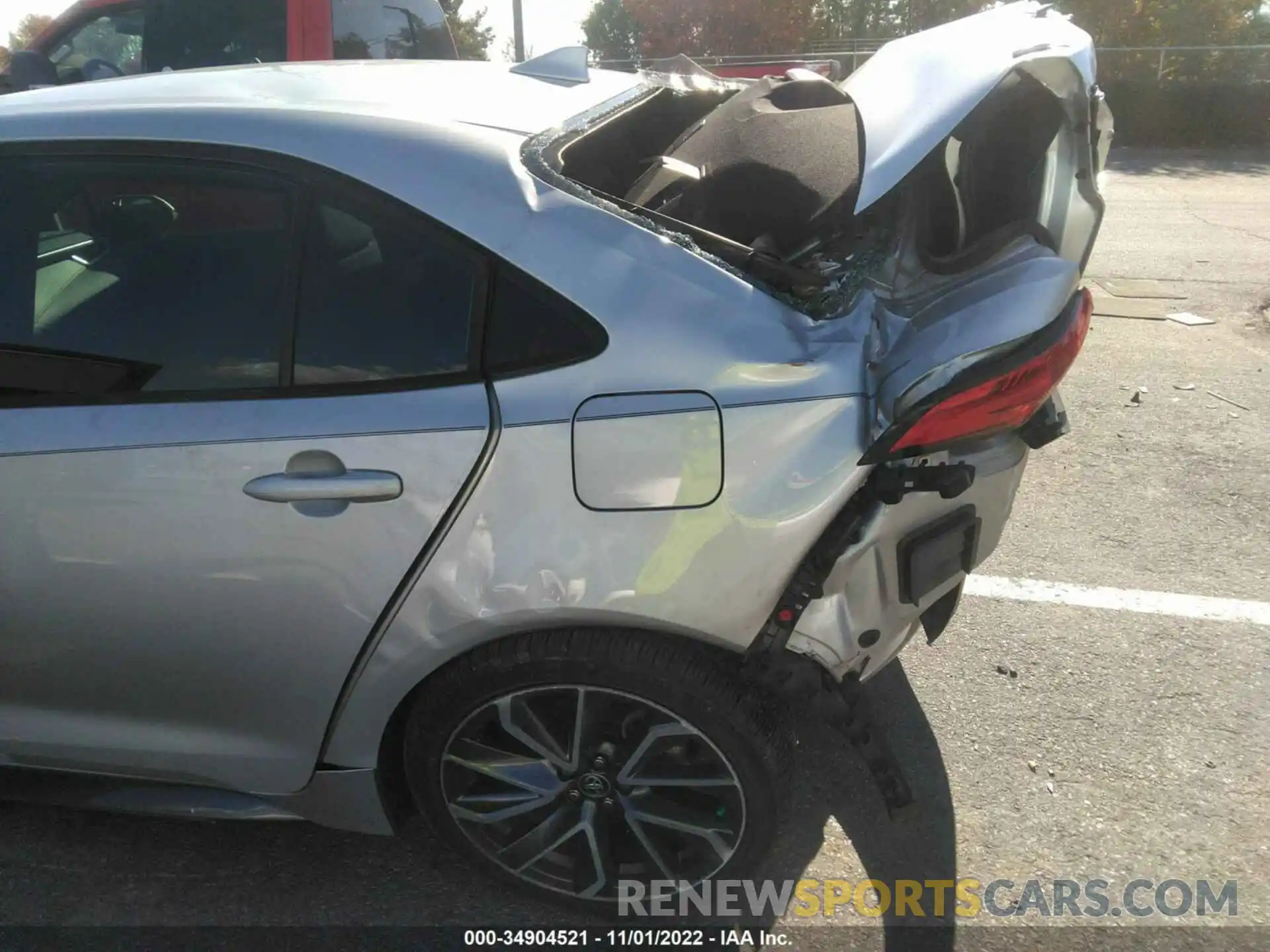 6 Photograph of a damaged car 5YFS4MCE7MP059487 TOYOTA COROLLA 2021