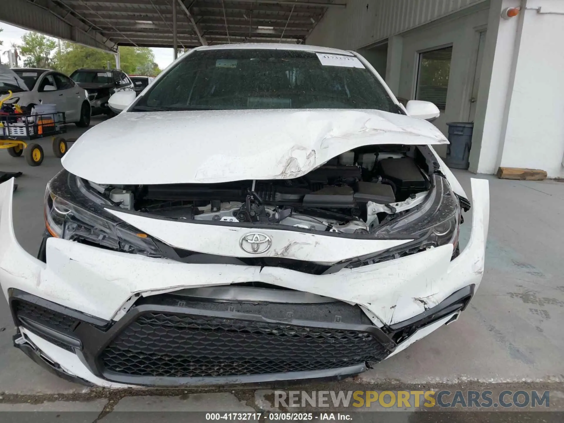 12 Photograph of a damaged car 5YFS4MCE7MP059926 TOYOTA COROLLA 2021