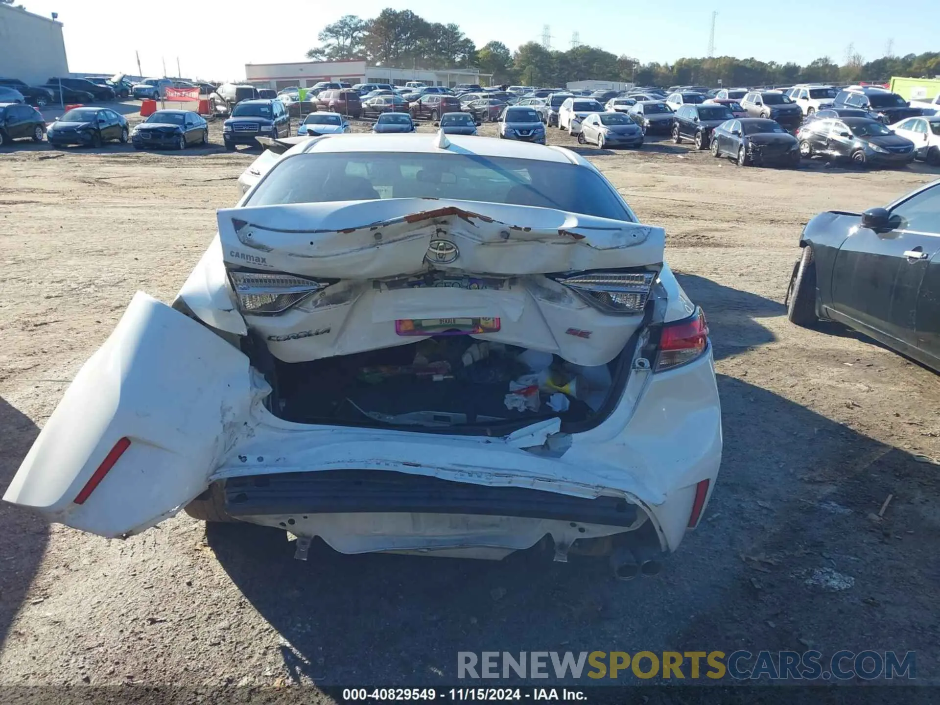16 Photograph of a damaged car 5YFS4MCE7MP061482 TOYOTA COROLLA 2021
