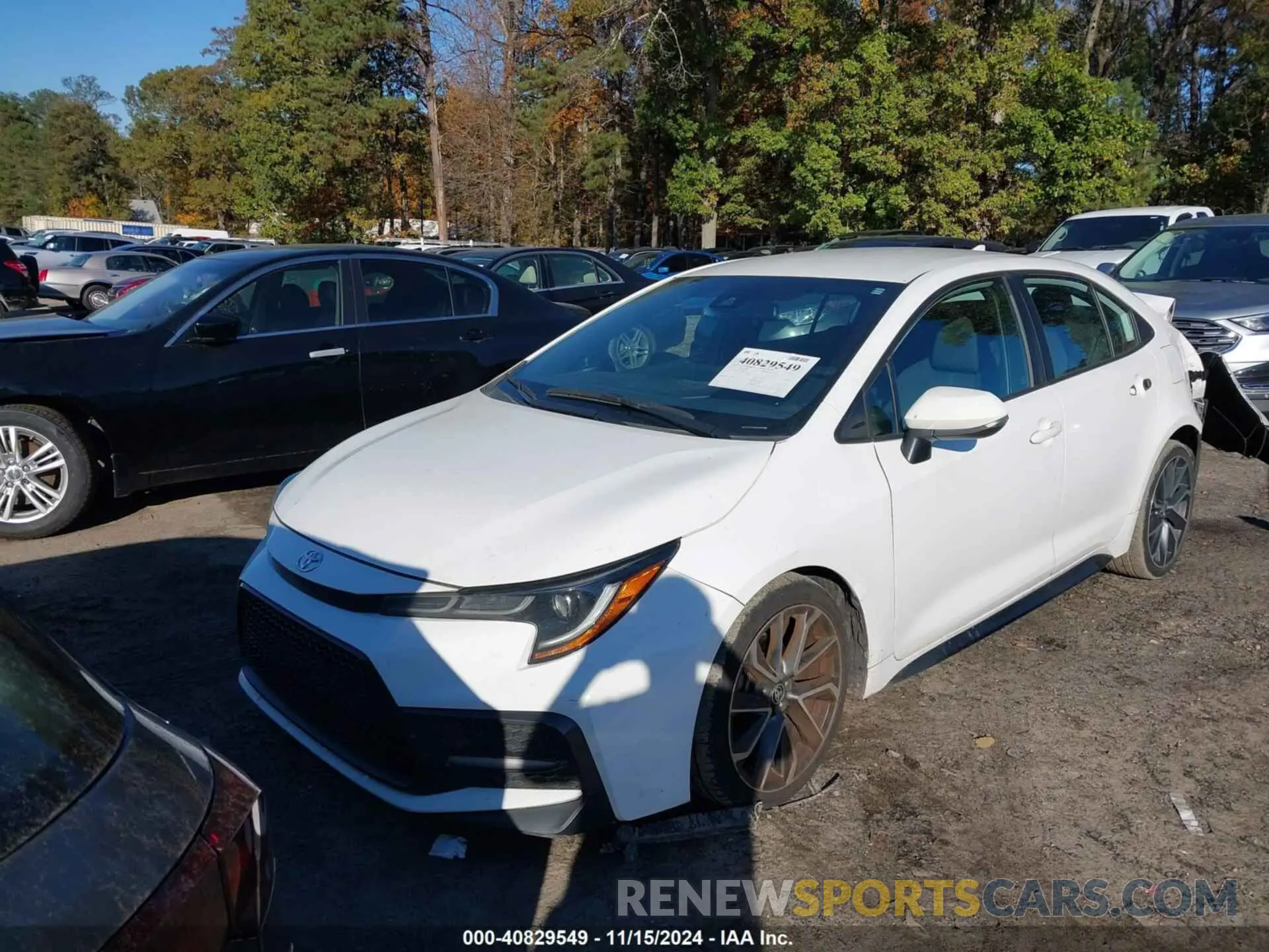 2 Photograph of a damaged car 5YFS4MCE7MP061482 TOYOTA COROLLA 2021