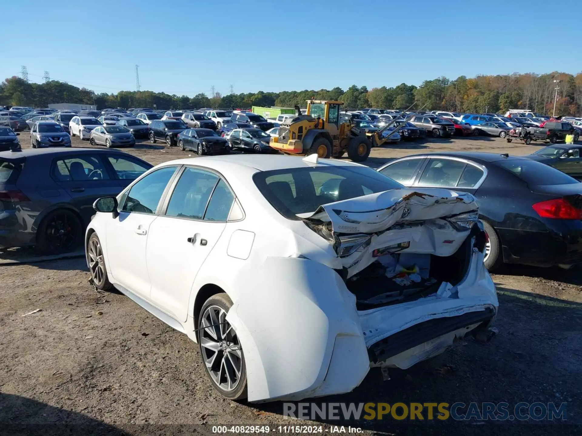 3 Photograph of a damaged car 5YFS4MCE7MP061482 TOYOTA COROLLA 2021