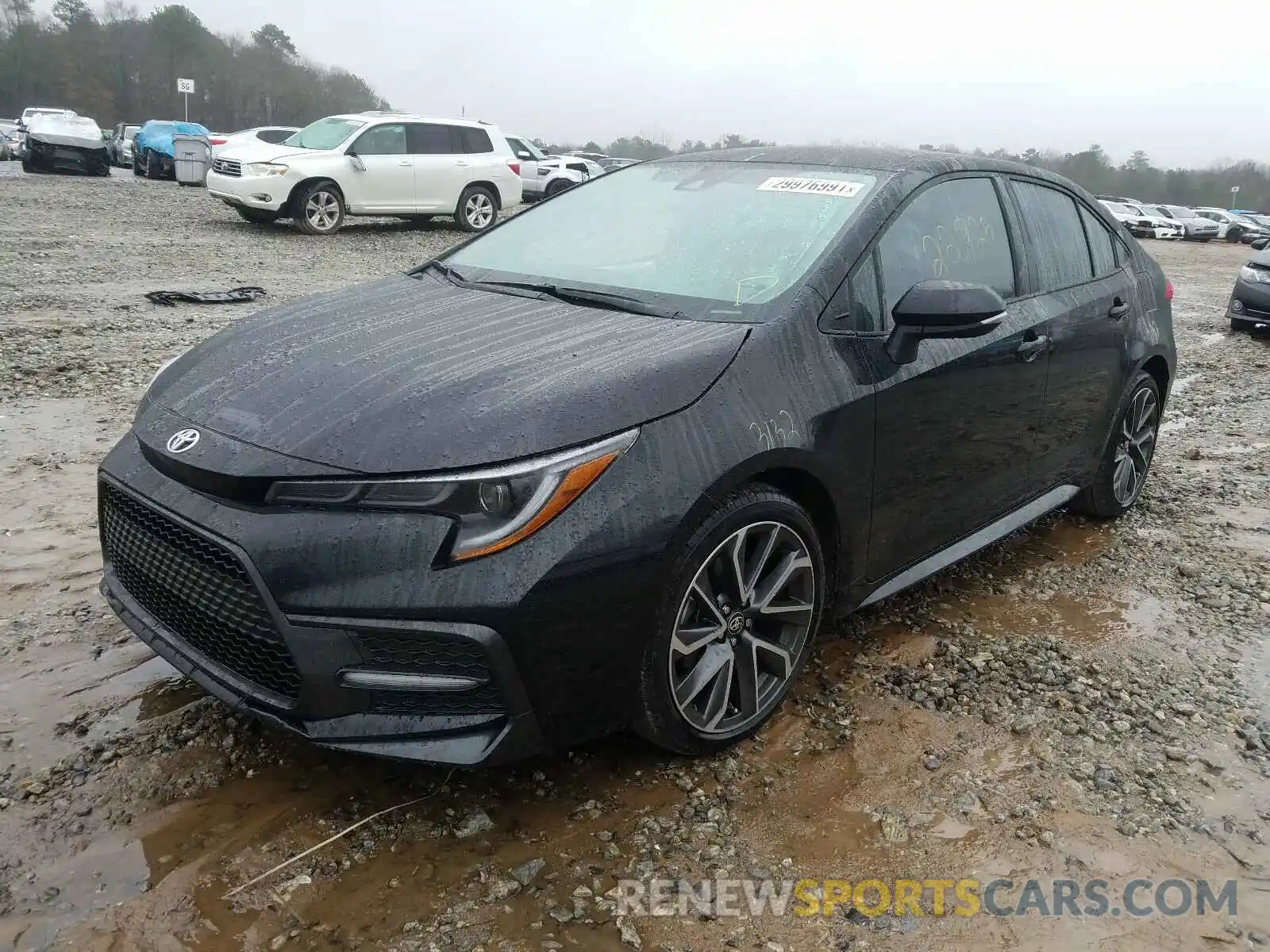 2 Photograph of a damaged car 5YFS4MCE7MP062633 TOYOTA COROLLA 2021