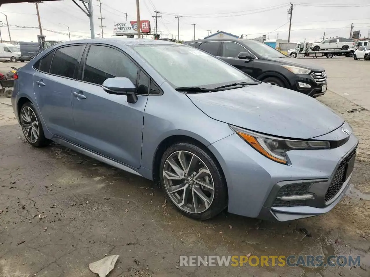 4 Photograph of a damaged car 5YFS4MCE7MP068092 TOYOTA COROLLA 2021