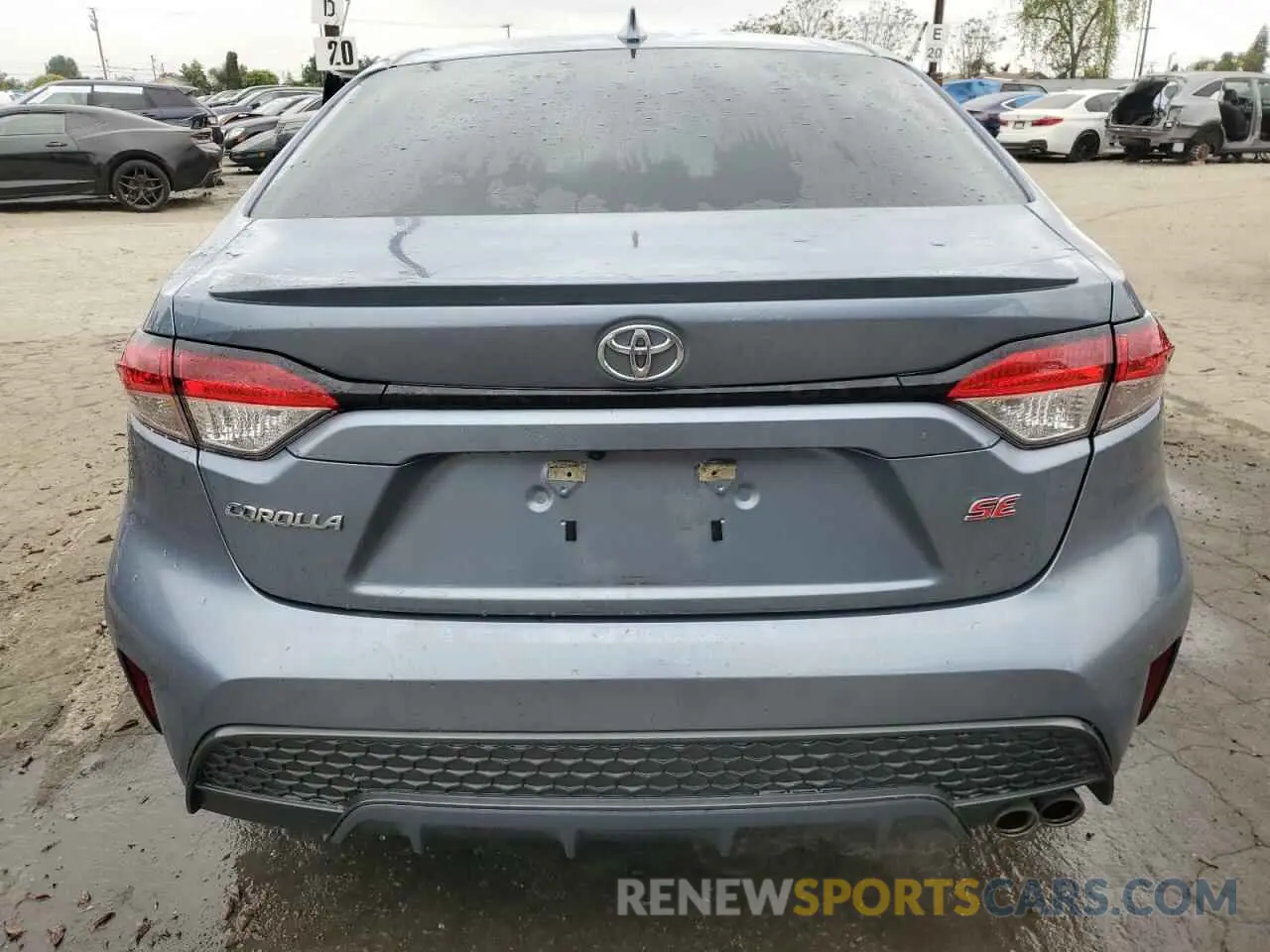 6 Photograph of a damaged car 5YFS4MCE7MP068092 TOYOTA COROLLA 2021