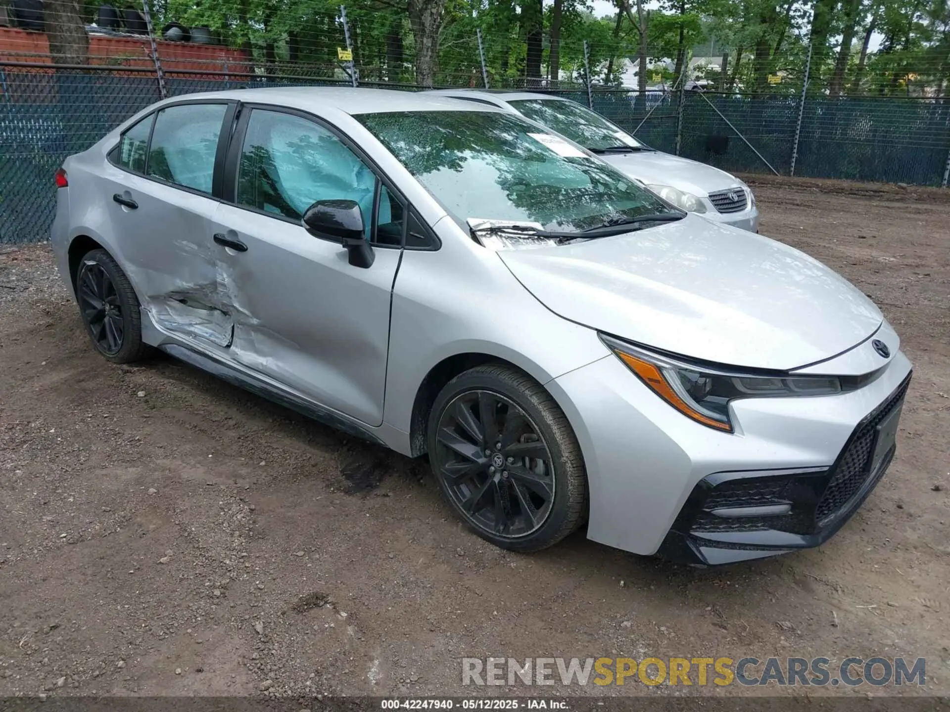 1 Photograph of a damaged car 5YFS4MCE7MP068559 TOYOTA COROLLA 2021