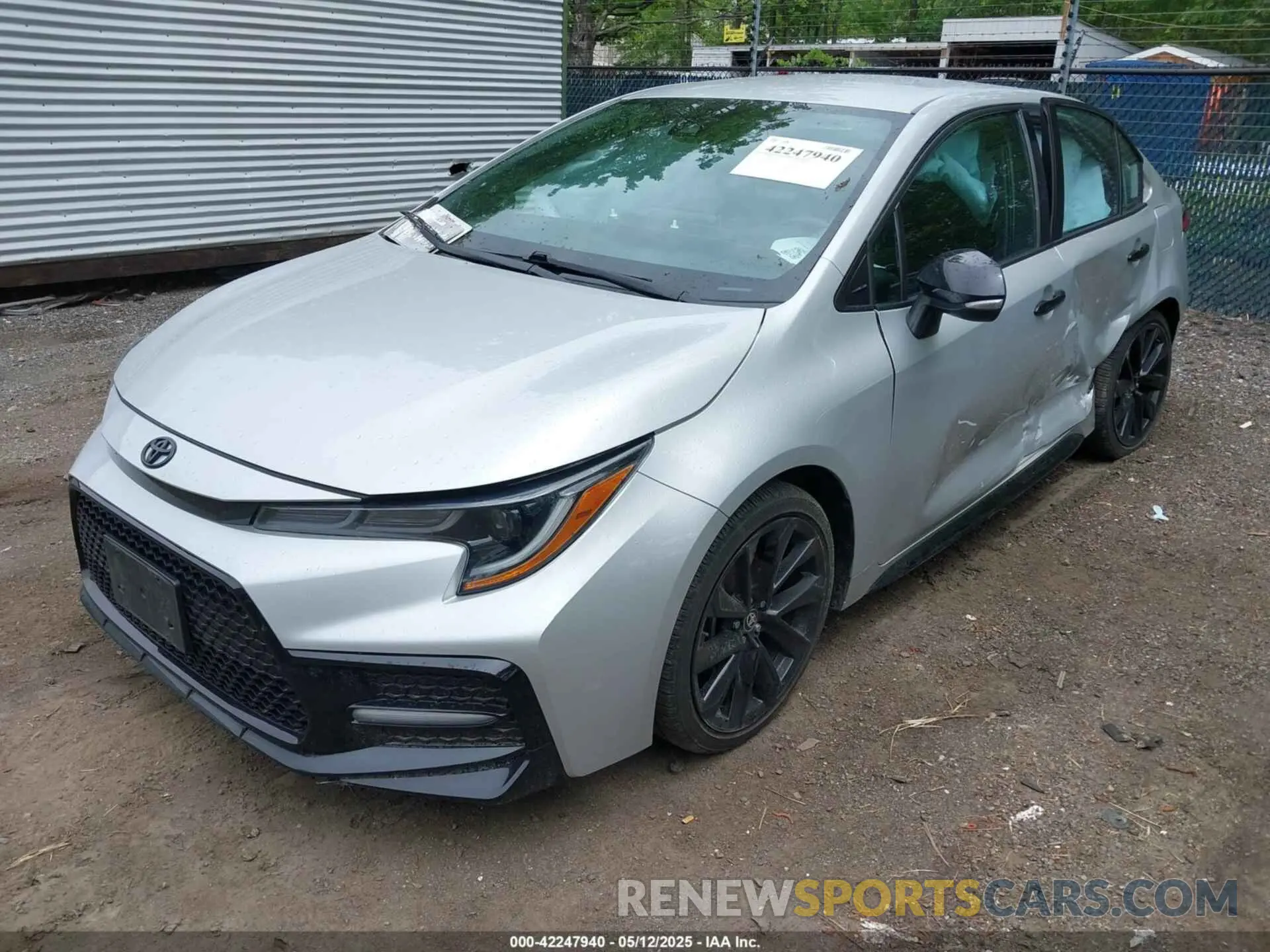 2 Photograph of a damaged car 5YFS4MCE7MP068559 TOYOTA COROLLA 2021