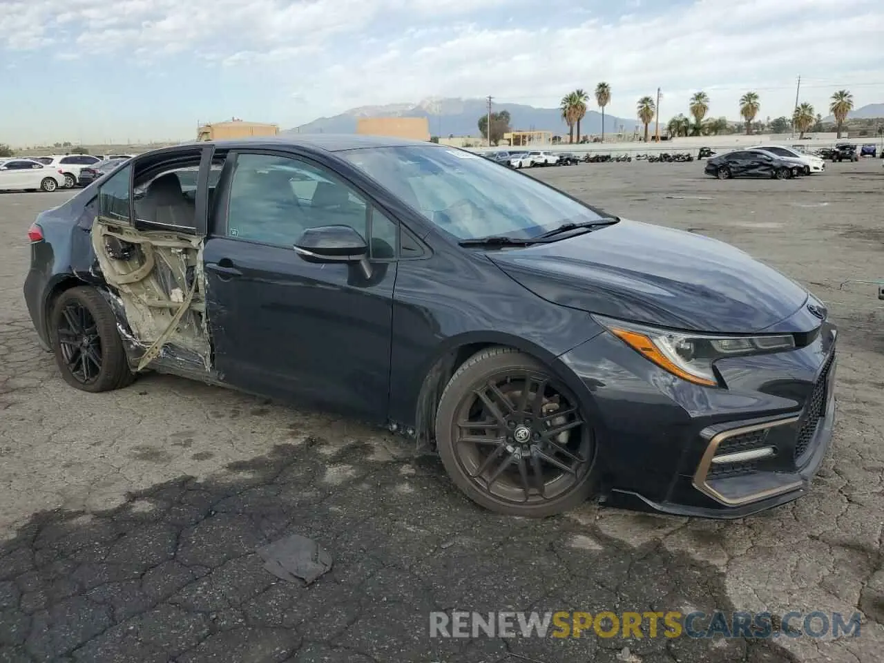 4 Photograph of a damaged car 5YFS4MCE7MP069064 TOYOTA COROLLA 2021