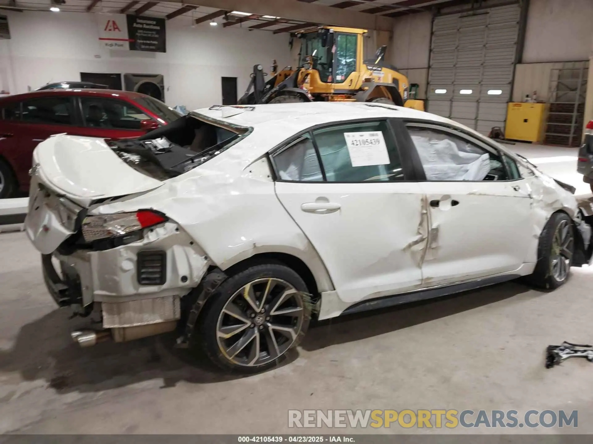 4 Photograph of a damaged car 5YFS4MCE7MP072773 TOYOTA COROLLA 2021