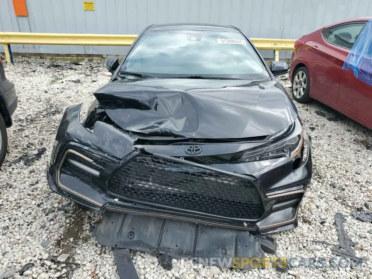 5 Photograph of a damaged car 5YFS4MCE7MP076158 TOYOTA COROLLA 2021