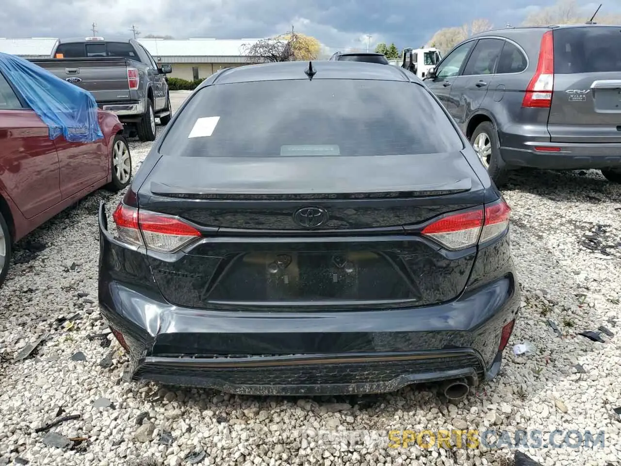 6 Photograph of a damaged car 5YFS4MCE7MP076158 TOYOTA COROLLA 2021
