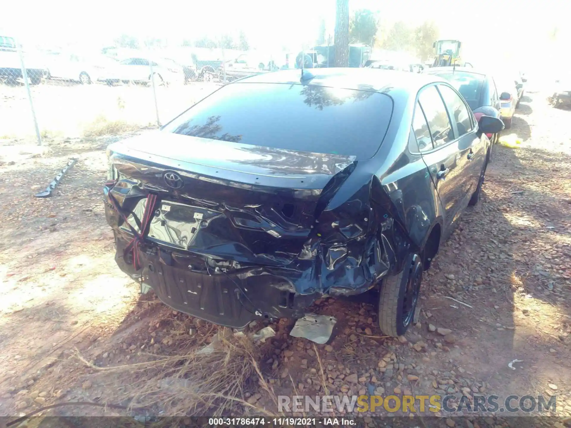 6 Photograph of a damaged car 5YFS4MCE7MP081439 TOYOTA COROLLA 2021