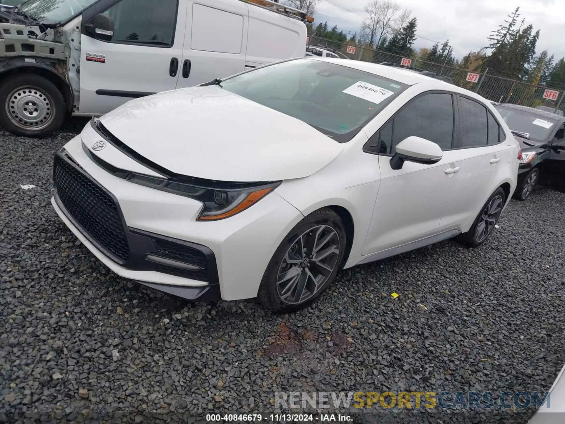 2 Photograph of a damaged car 5YFS4MCE7MP088956 TOYOTA COROLLA 2021