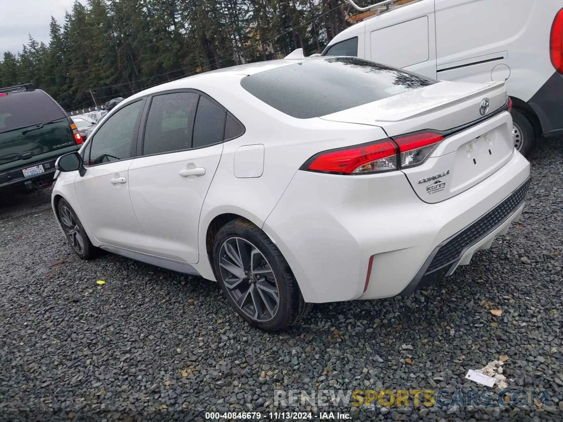3 Photograph of a damaged car 5YFS4MCE7MP088956 TOYOTA COROLLA 2021