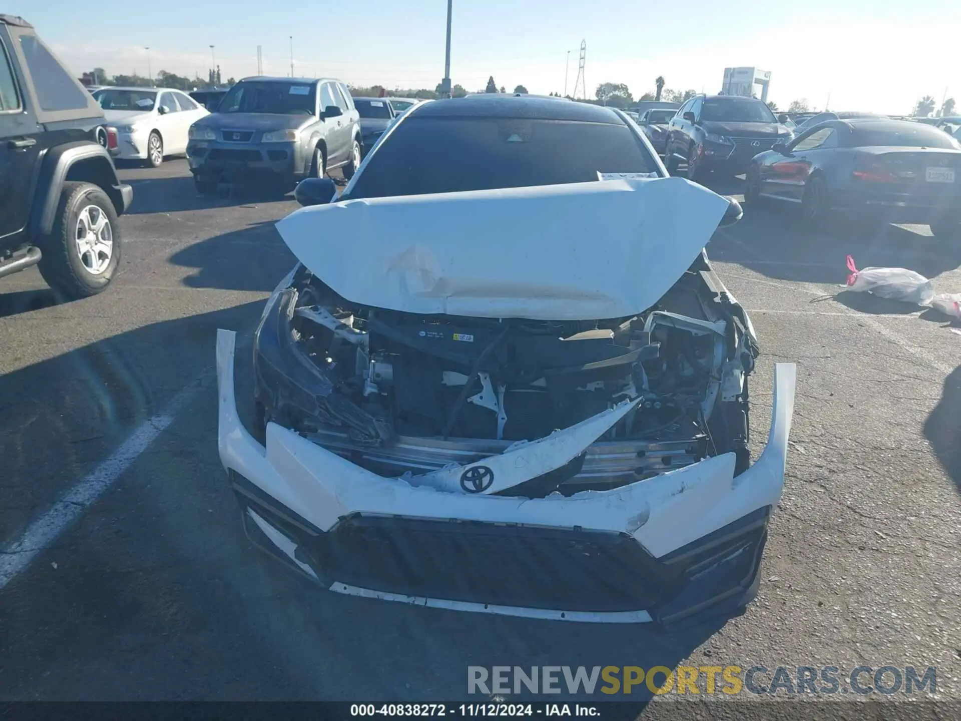 12 Photograph of a damaged car 5YFS4MCE7MP091601 TOYOTA COROLLA 2021