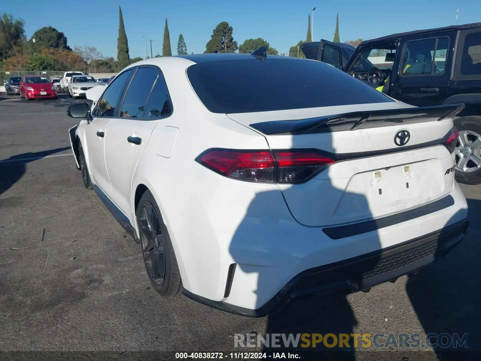 3 Photograph of a damaged car 5YFS4MCE7MP091601 TOYOTA COROLLA 2021