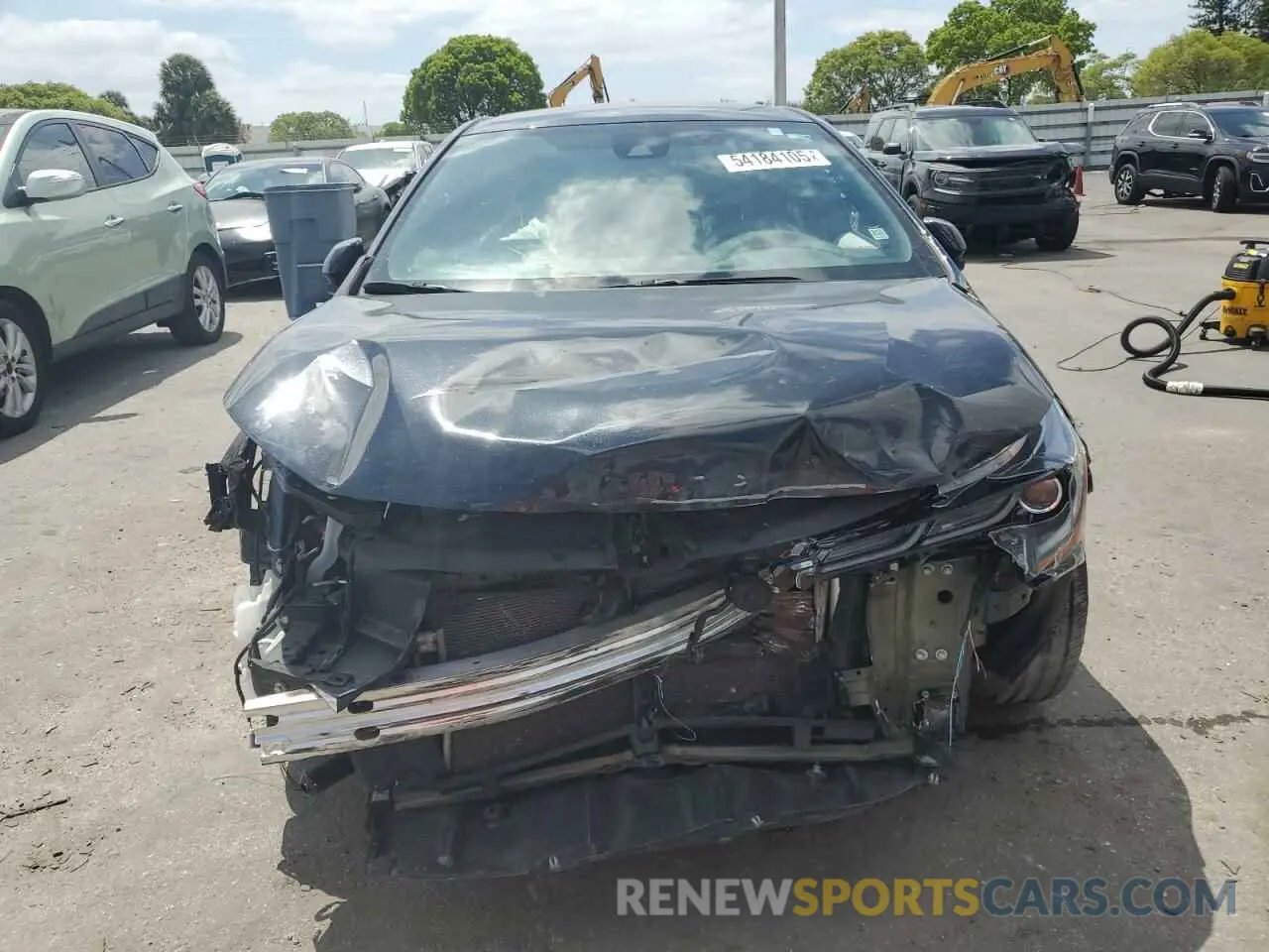 5 Photograph of a damaged car 5YFS4MCE7MP095065 TOYOTA COROLLA 2021