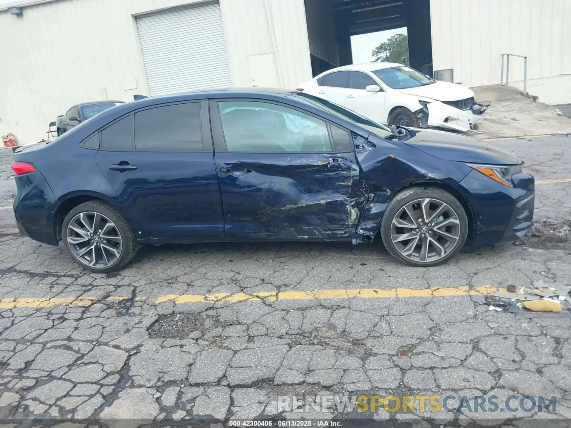 6 Photograph of a damaged car 5YFS4MCE7MP097608 TOYOTA COROLLA 2021
