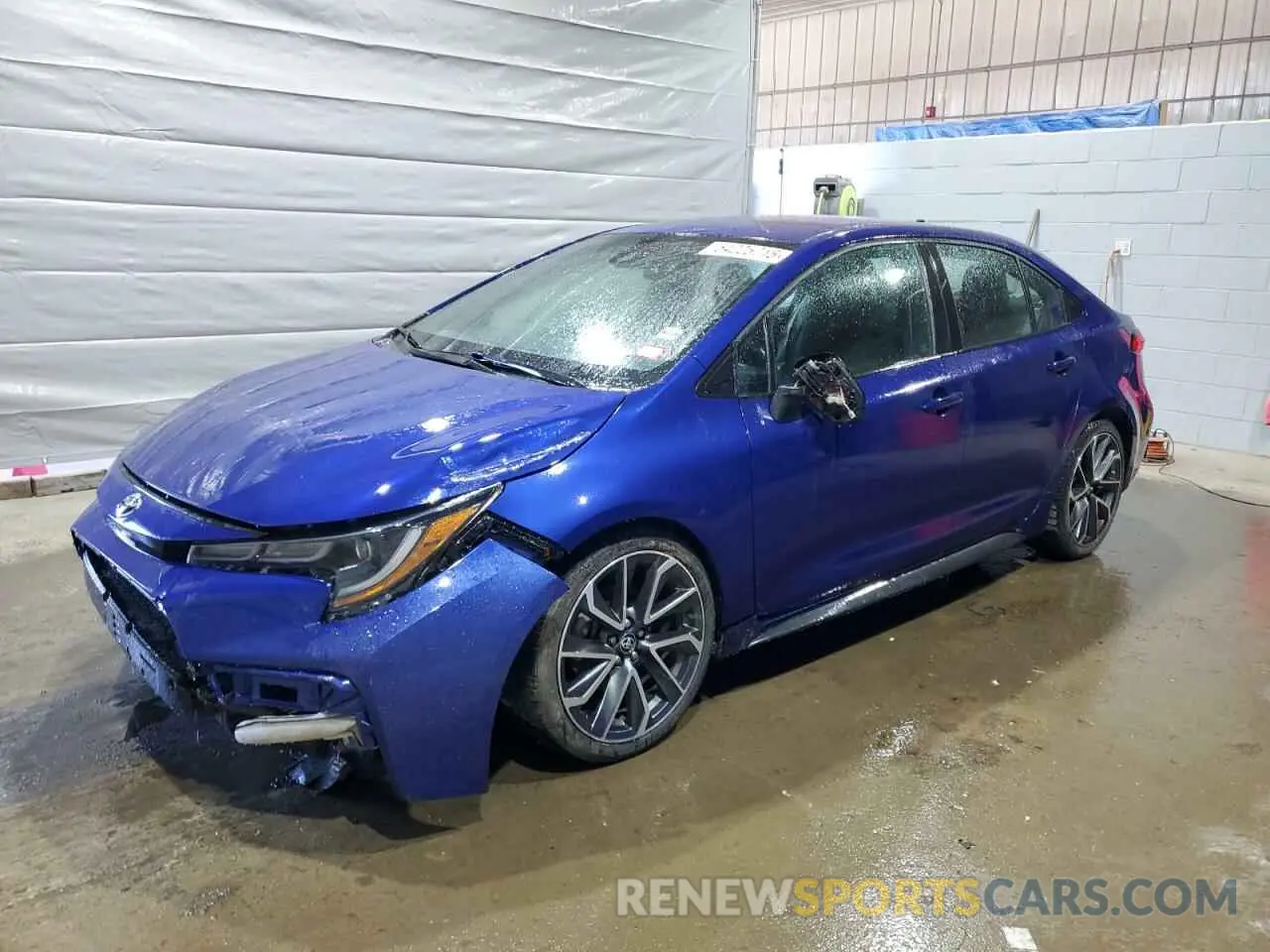 1 Photograph of a damaged car 5YFS4MCE8MP061426 TOYOTA COROLLA 2021