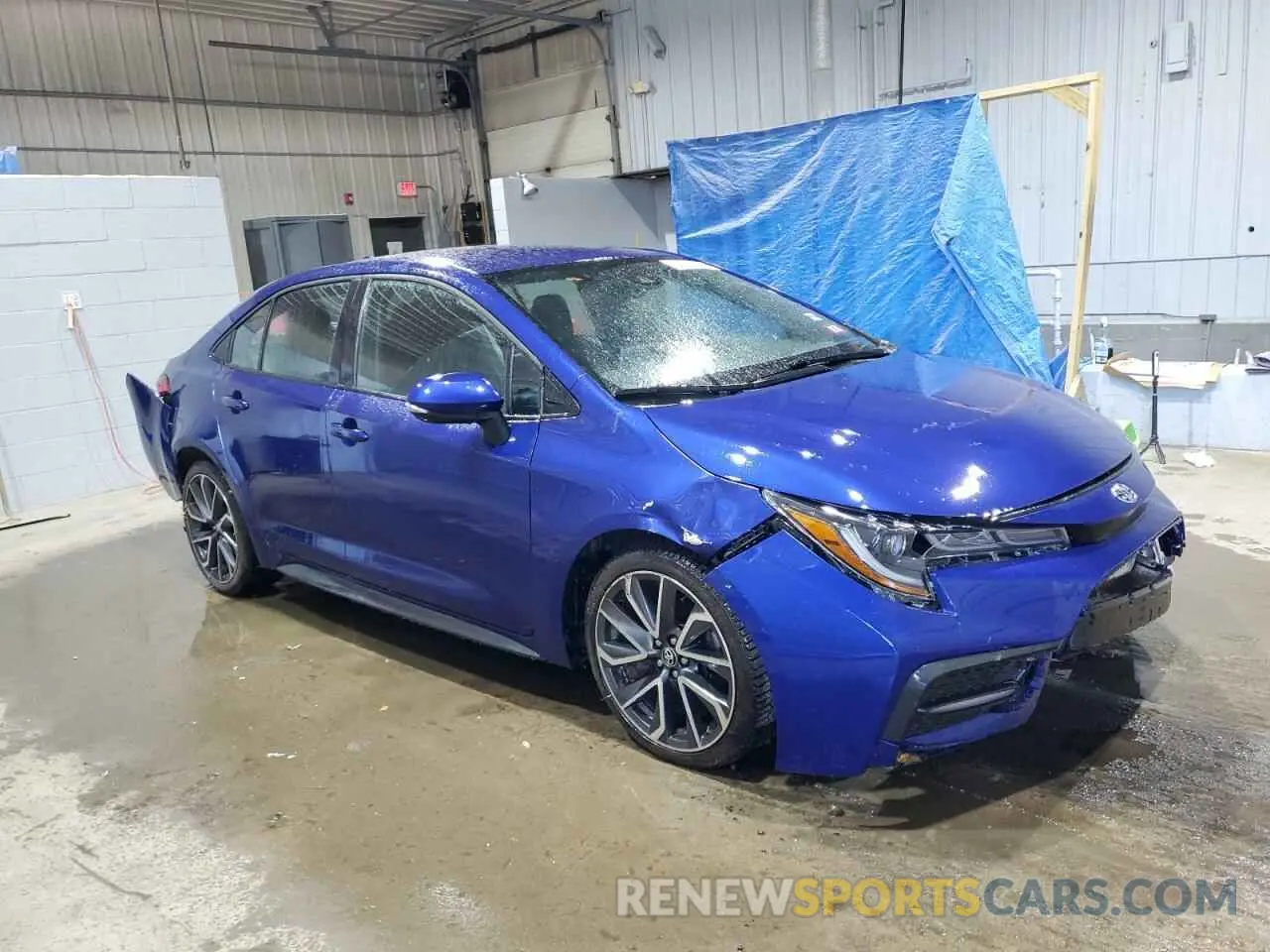 4 Photograph of a damaged car 5YFS4MCE8MP061426 TOYOTA COROLLA 2021