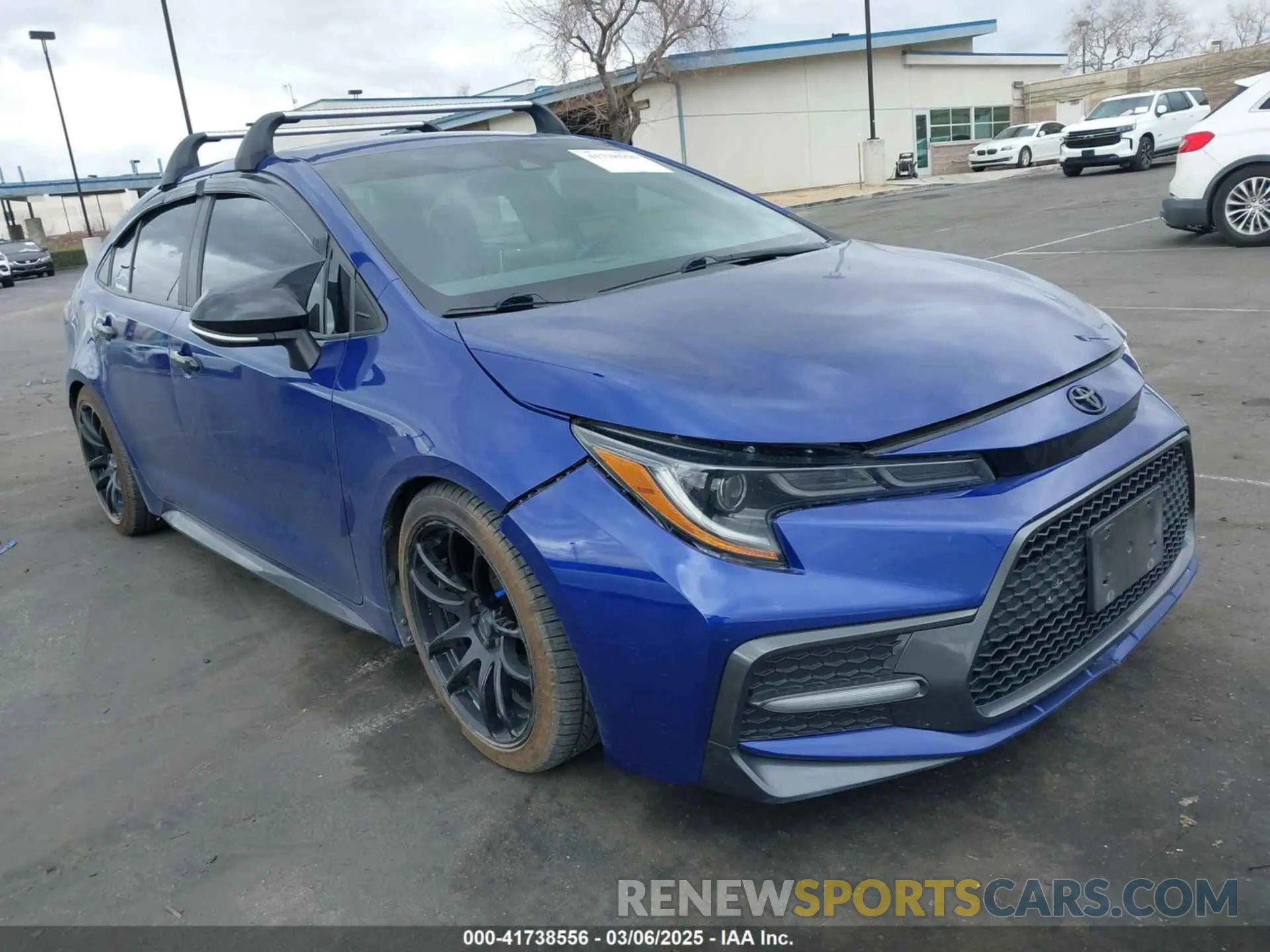 1 Photograph of a damaged car 5YFS4MCE8MP064410 TOYOTA COROLLA 2021