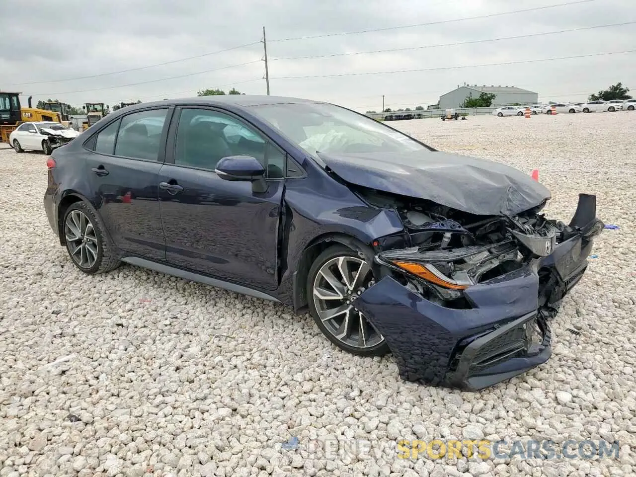 4 Photograph of a damaged car 5YFS4MCE8MP072328 TOYOTA COROLLA 2021
