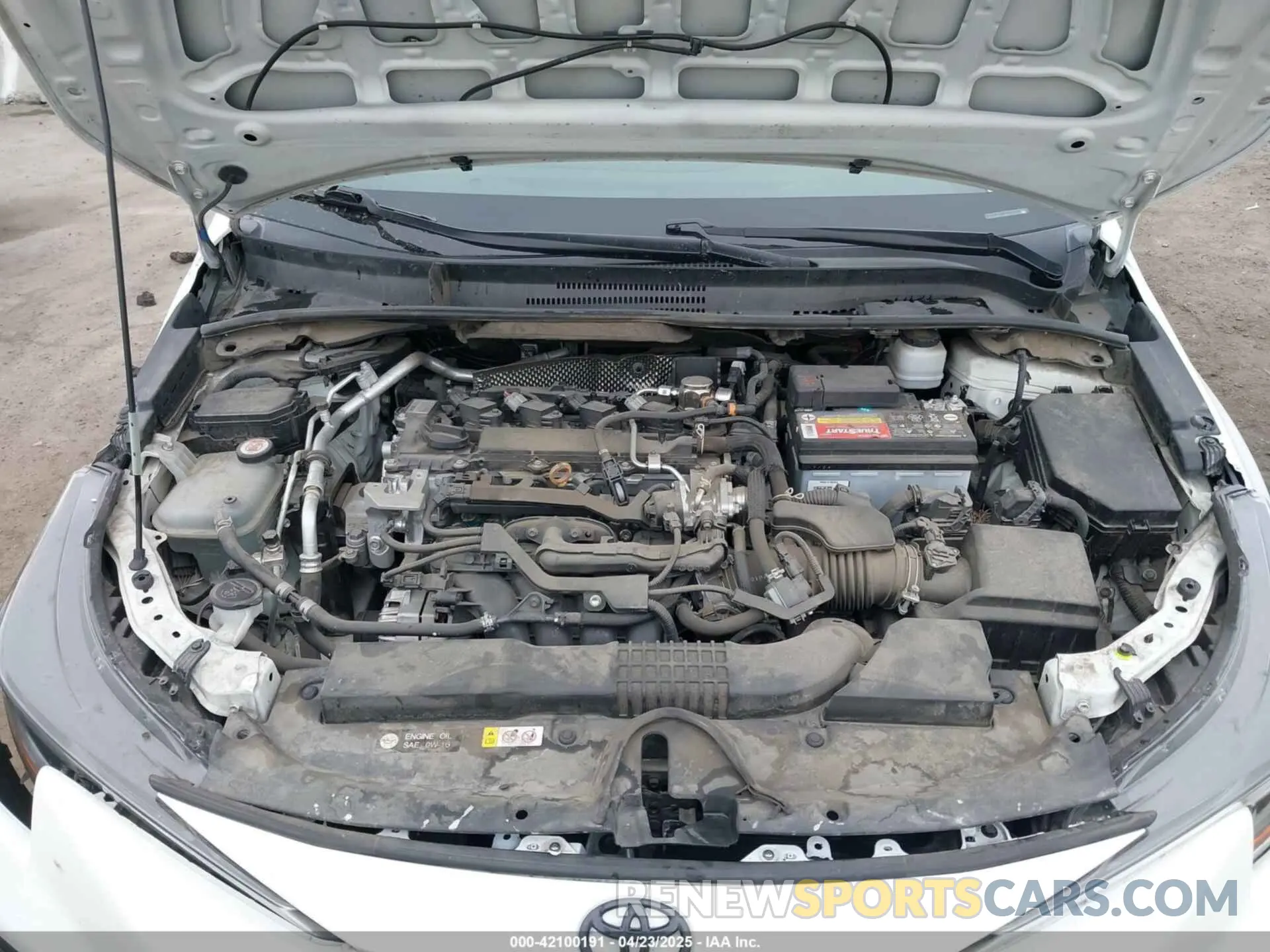 10 Photograph of a damaged car 5YFS4MCE8MP077285 TOYOTA COROLLA 2021