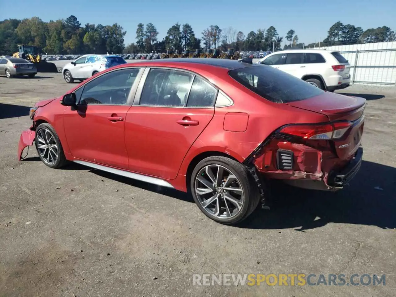 2 Photograph of a damaged car 5YFS4MCE8MP077920 TOYOTA COROLLA 2021