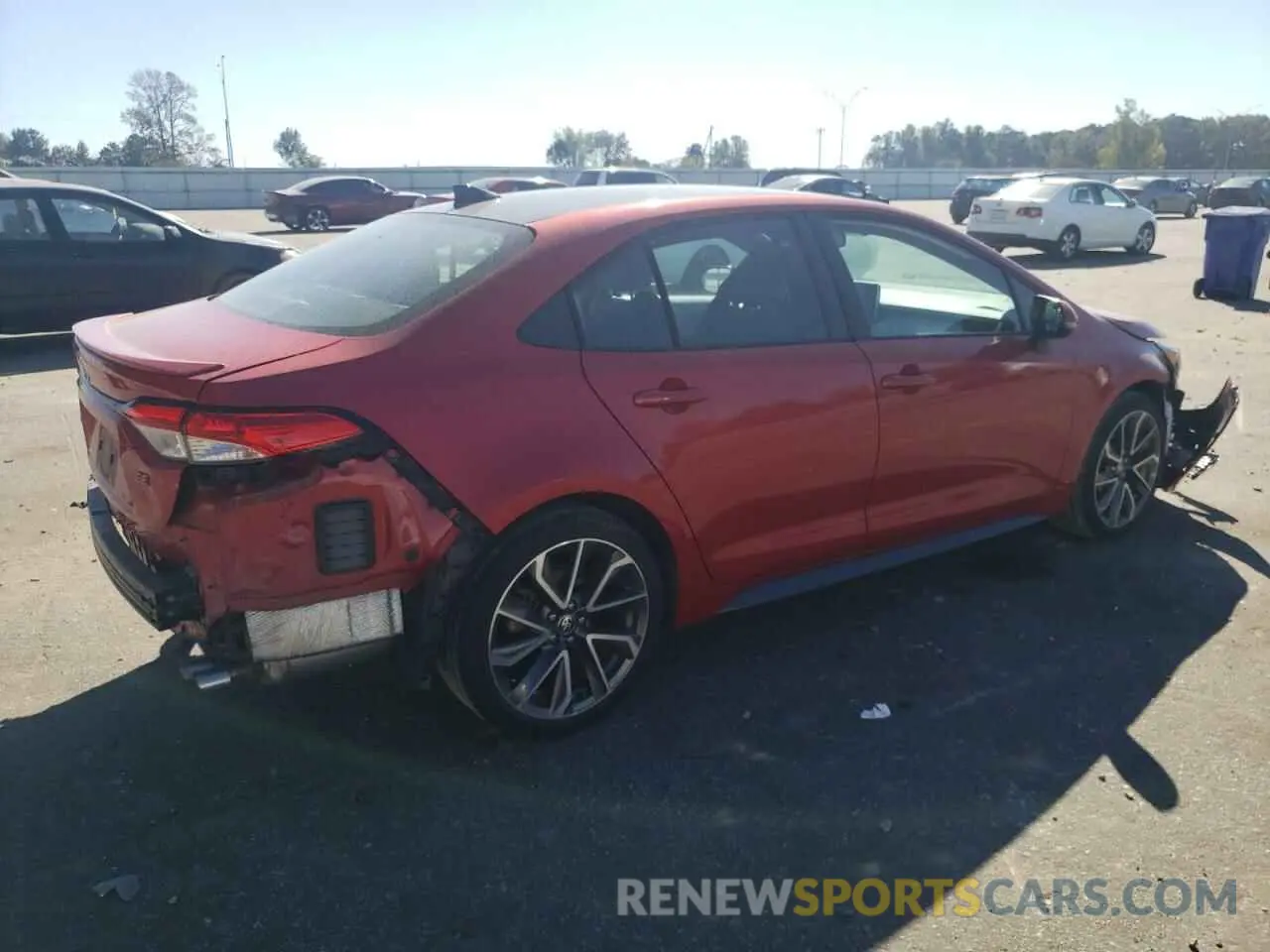3 Photograph of a damaged car 5YFS4MCE8MP077920 TOYOTA COROLLA 2021