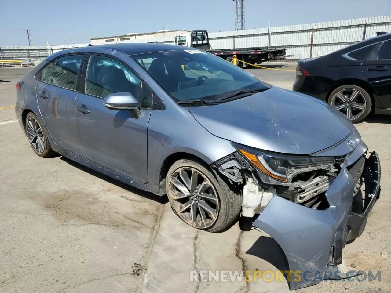4 Photograph of a damaged car 5YFS4MCE8MP090117 TOYOTA COROLLA 2021