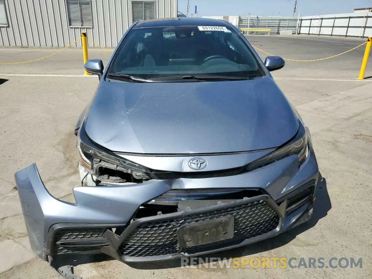 5 Photograph of a damaged car 5YFS4MCE8MP090117 TOYOTA COROLLA 2021