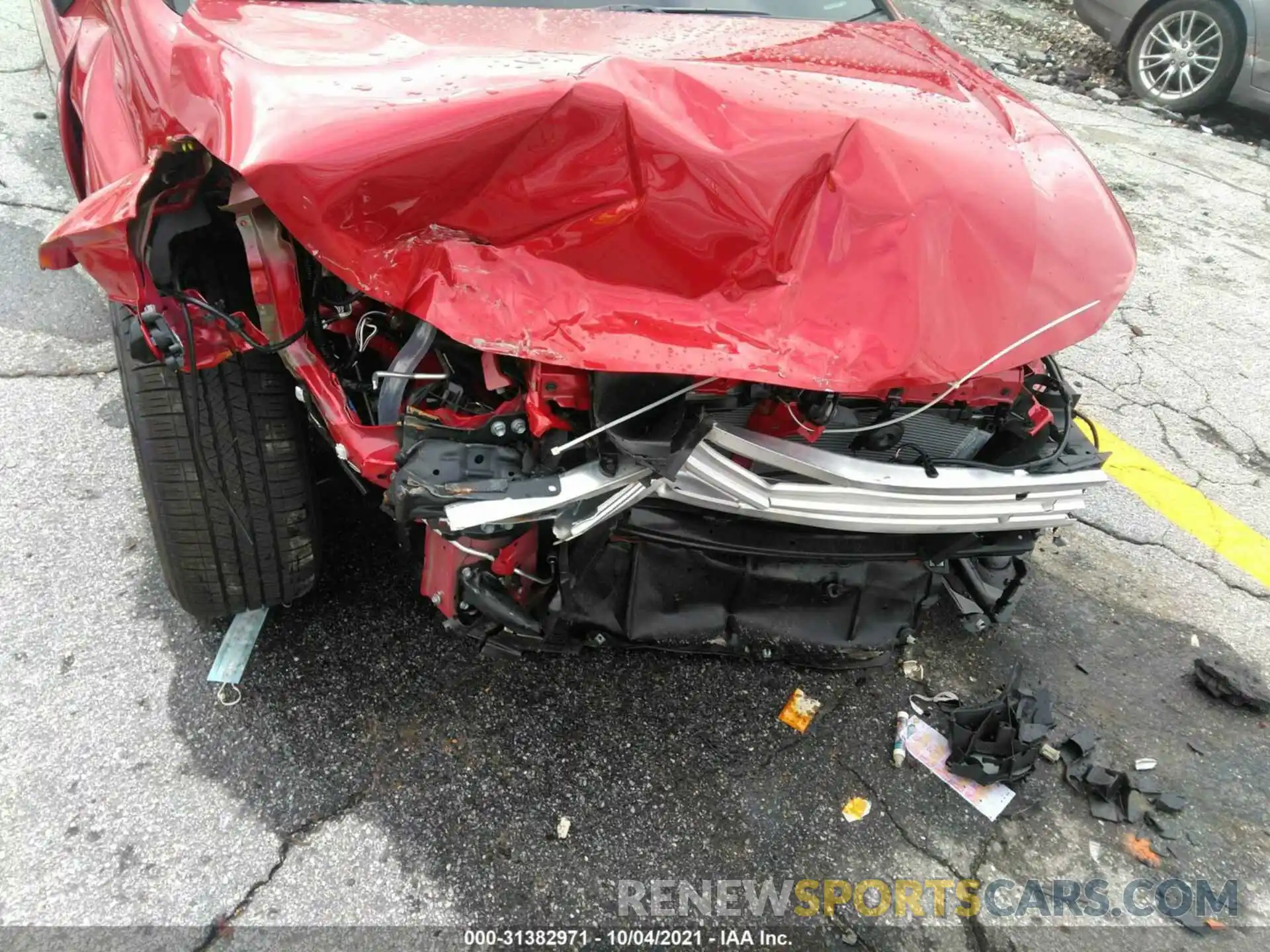 6 Photograph of a damaged car 5YFS4MCE8MP095947 TOYOTA COROLLA 2021