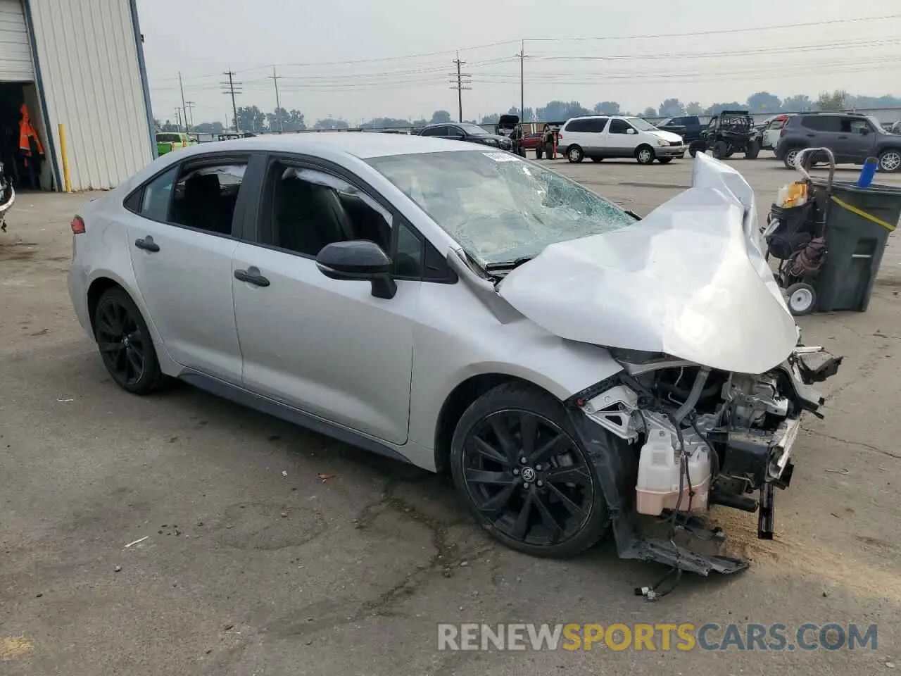 4 Photograph of a damaged car 5YFS4MCE9MP061256 TOYOTA COROLLA 2021