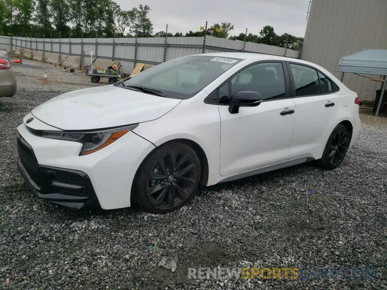 1 Photograph of a damaged car 5YFS4MCE9MP066117 TOYOTA COROLLA 2021