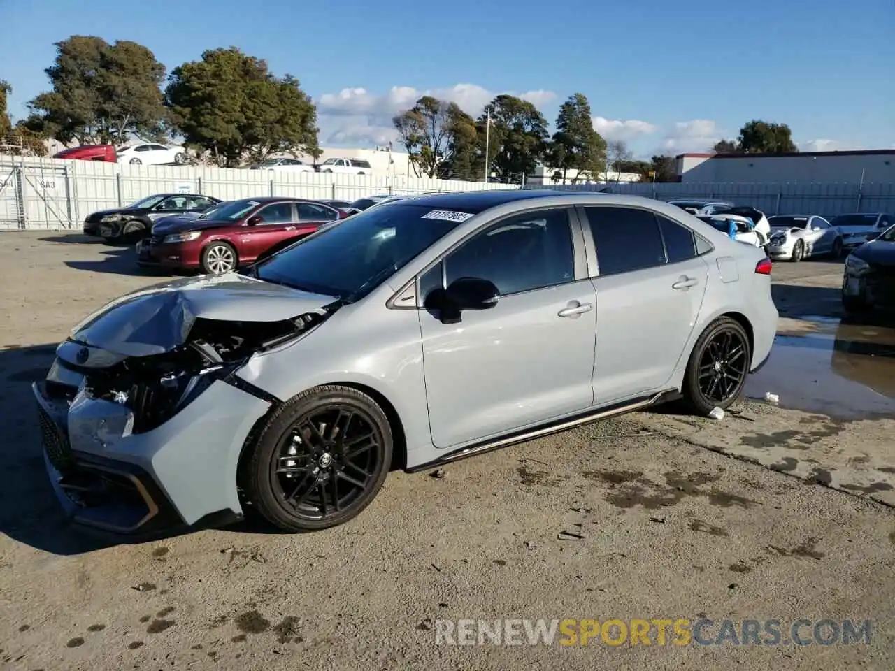 1 Photograph of a damaged car 5YFS4MCE9MP068790 TOYOTA COROLLA 2021