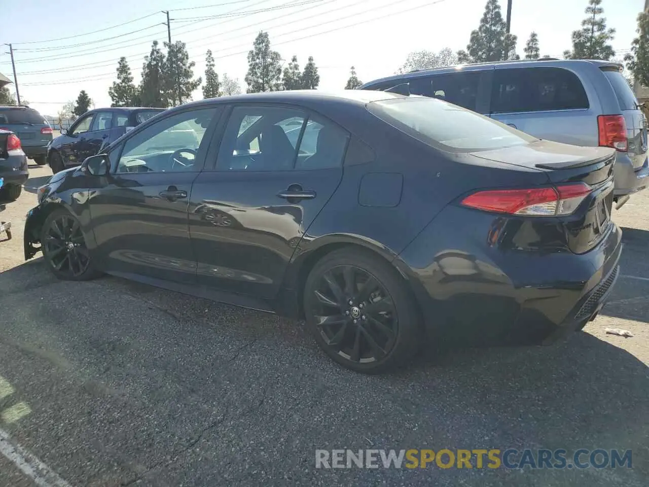 2 Photograph of a damaged car 5YFS4MCE9MP070720 TOYOTA COROLLA 2021
