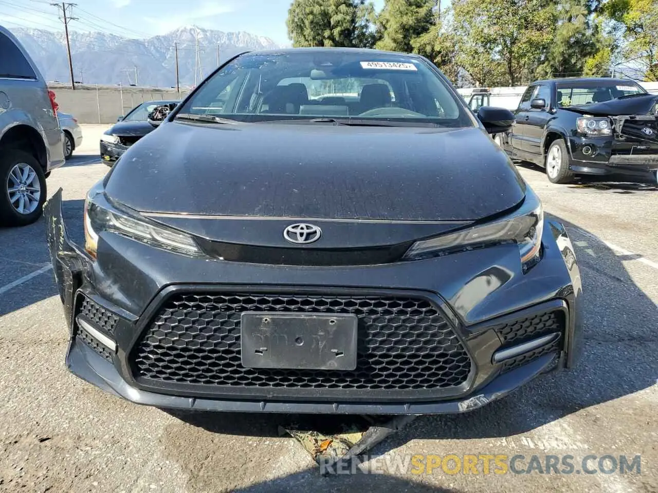 5 Photograph of a damaged car 5YFS4MCE9MP070720 TOYOTA COROLLA 2021